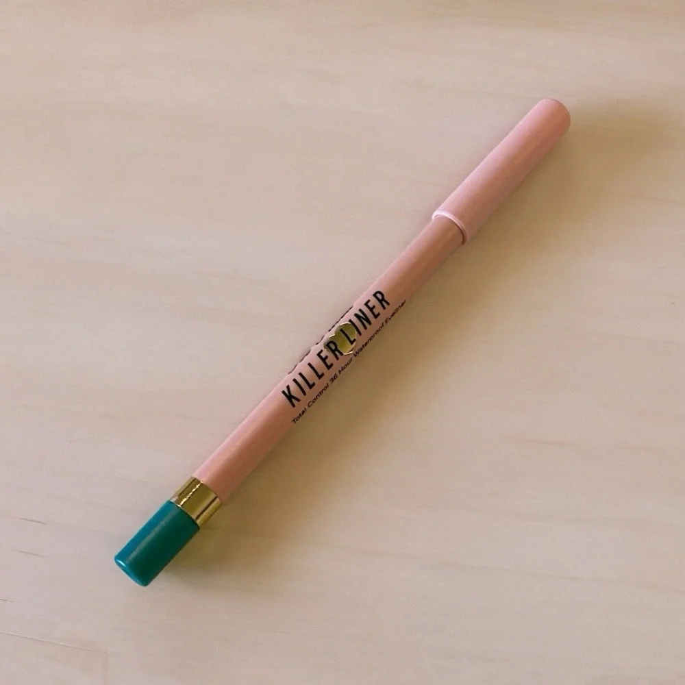 💎 Too Faced Killer Liner 36 Hour Waterproof Gel Eyeliner Killer Turquoise New